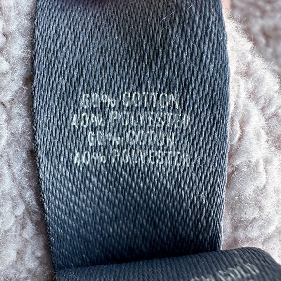 Aerie Ribbon Baby Pink Oversized Side Zip Hoodie - Picture 8 of 15